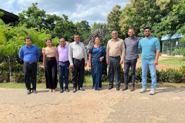 Dr.Upanith is visiting Wayamba Technical college with SSC